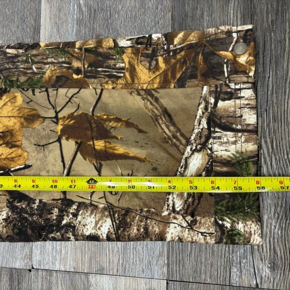 Carhartt Realtree Camouflage Shoreline Men M Nylon Hunting Camo Bib Overalls EUC - Picture 8 of 15